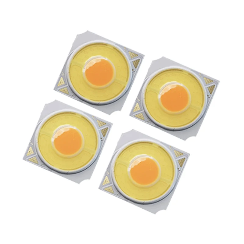 Customized Double Color Dimmable Bi Color 7W*2 8W*2 12W*2 36W*2 50W 100W 200W Sanan 4014 Dual Color Flip Cob Led Chip