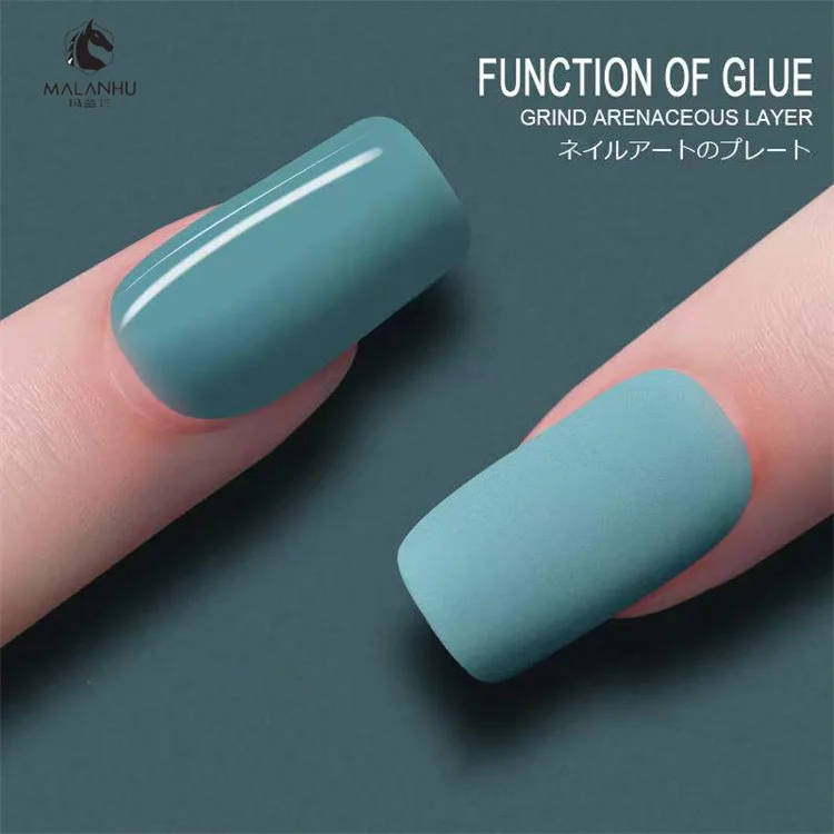 OEM Brands Private Label Original Cosmetics Acrylic Nonwipe Matt Finish Uv Led Gel Nail Polish Cover Super Velvet Matte Top Coat