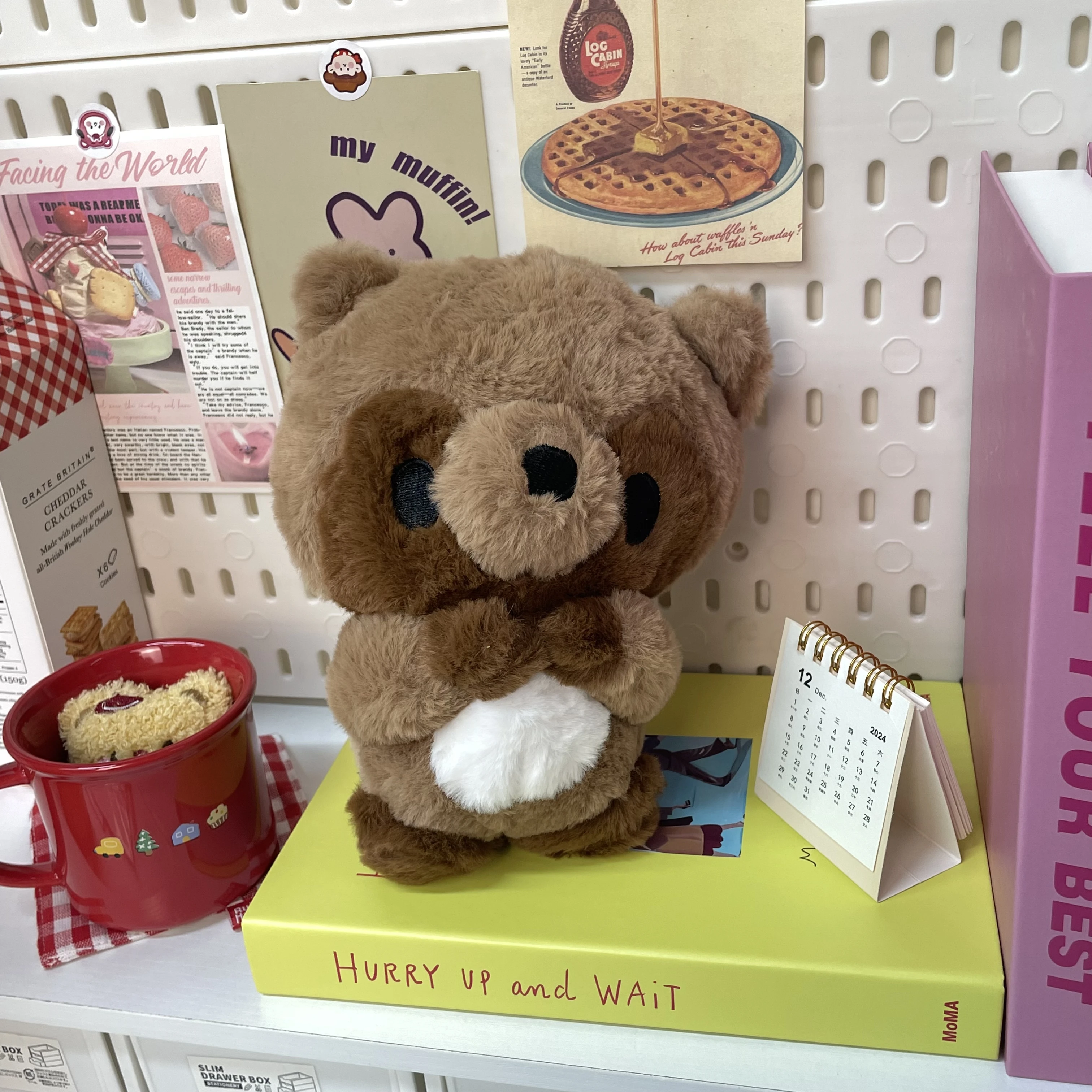 Factory wholesale 24cm 100% polyester plush toy brown beaver stuffed animal plush toy for gifts