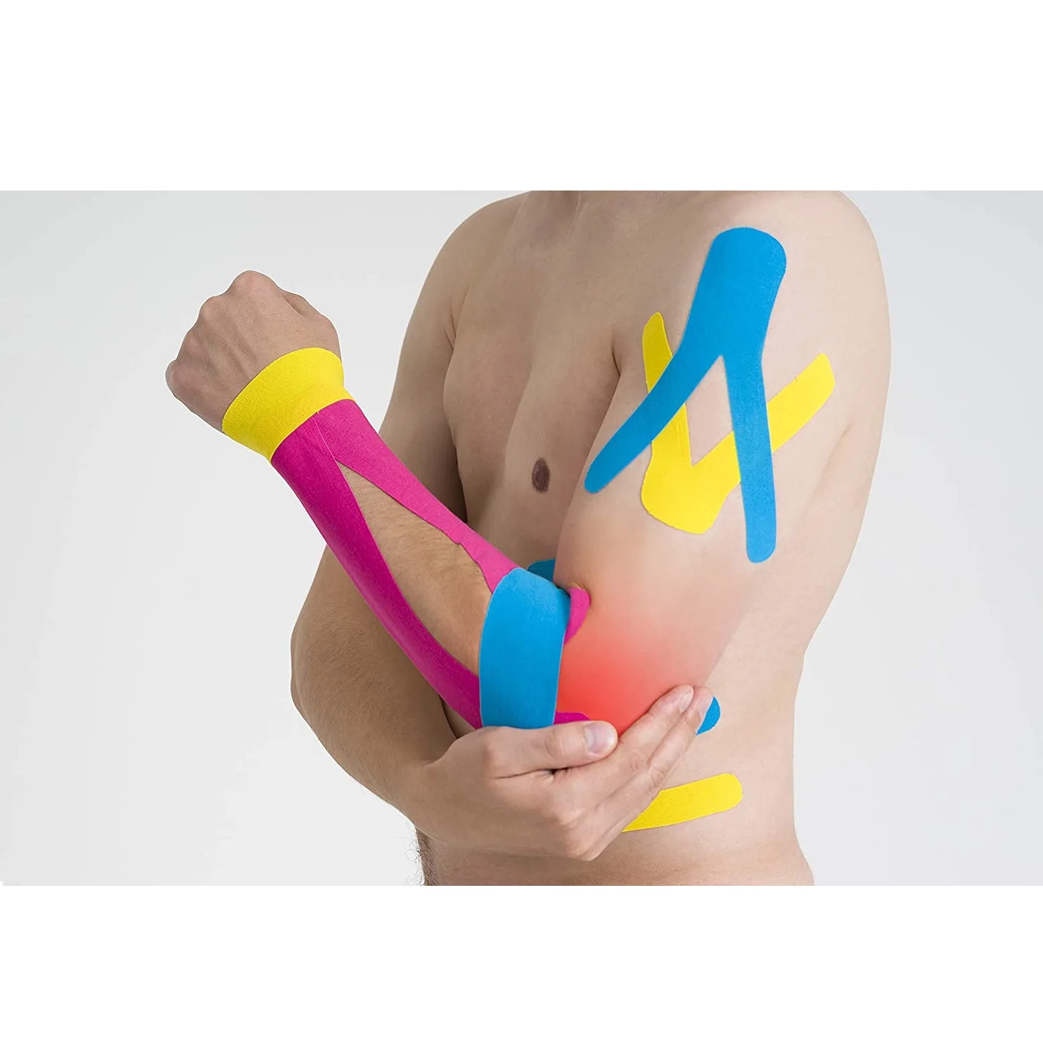 cotton waterproof muscle kinesiology tape