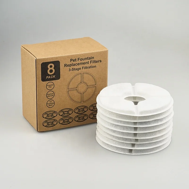 8 шт./коробка картридж для сменных фильтров с активированным углем