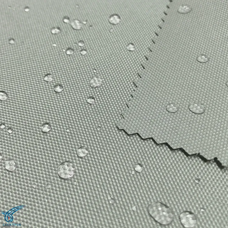 Factory Price 100%  polyester  waterproof  fabric coated pvc   PU  oxford suit  for making  luggage and  tent.