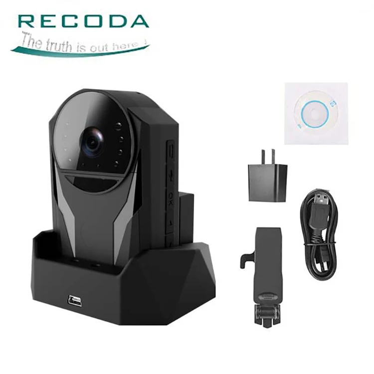  New Product Replaceable Spare Battery GPS 1440P Anti-shock Body Worn Camera Waterproof / Weatherproof
