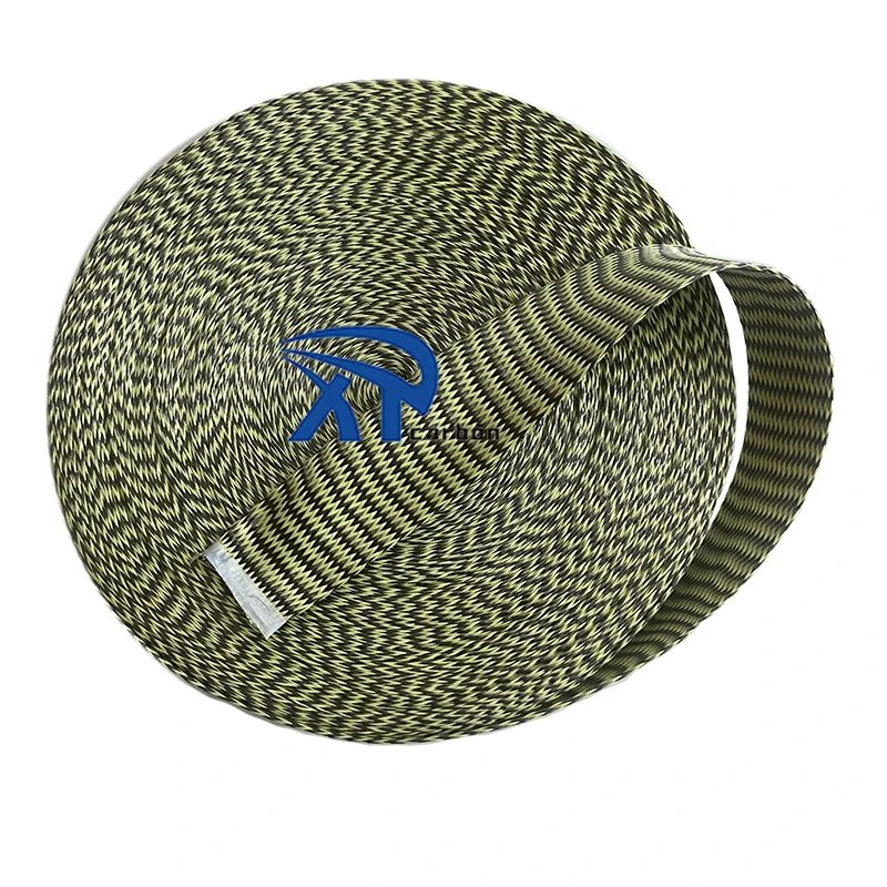 Original Factory acid and alkali resistance kevlars aramid carbon aramid fiber sleeves50mm