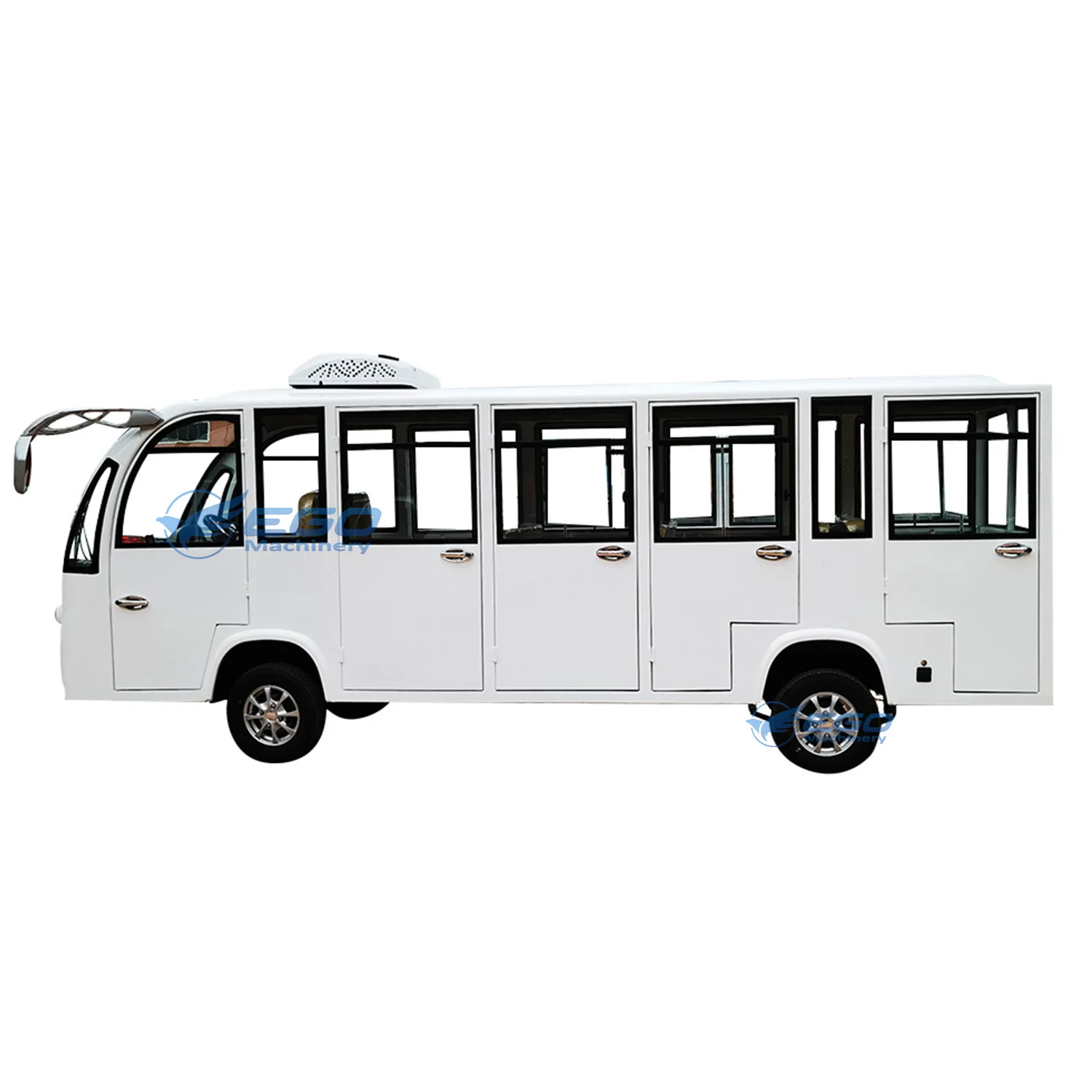 Enclosed Sightseeing Bus 8-23 Seater Electric Tour 72V Elektro Shuttle Bus Electric City Bus Price