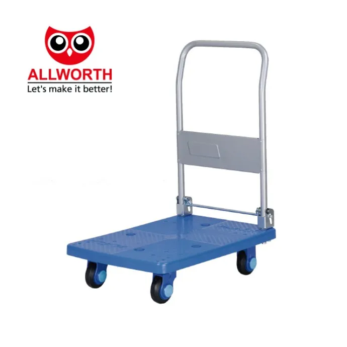Wholesale Industrial Warehouse Trolley Wheels With Brakes Transport Cart