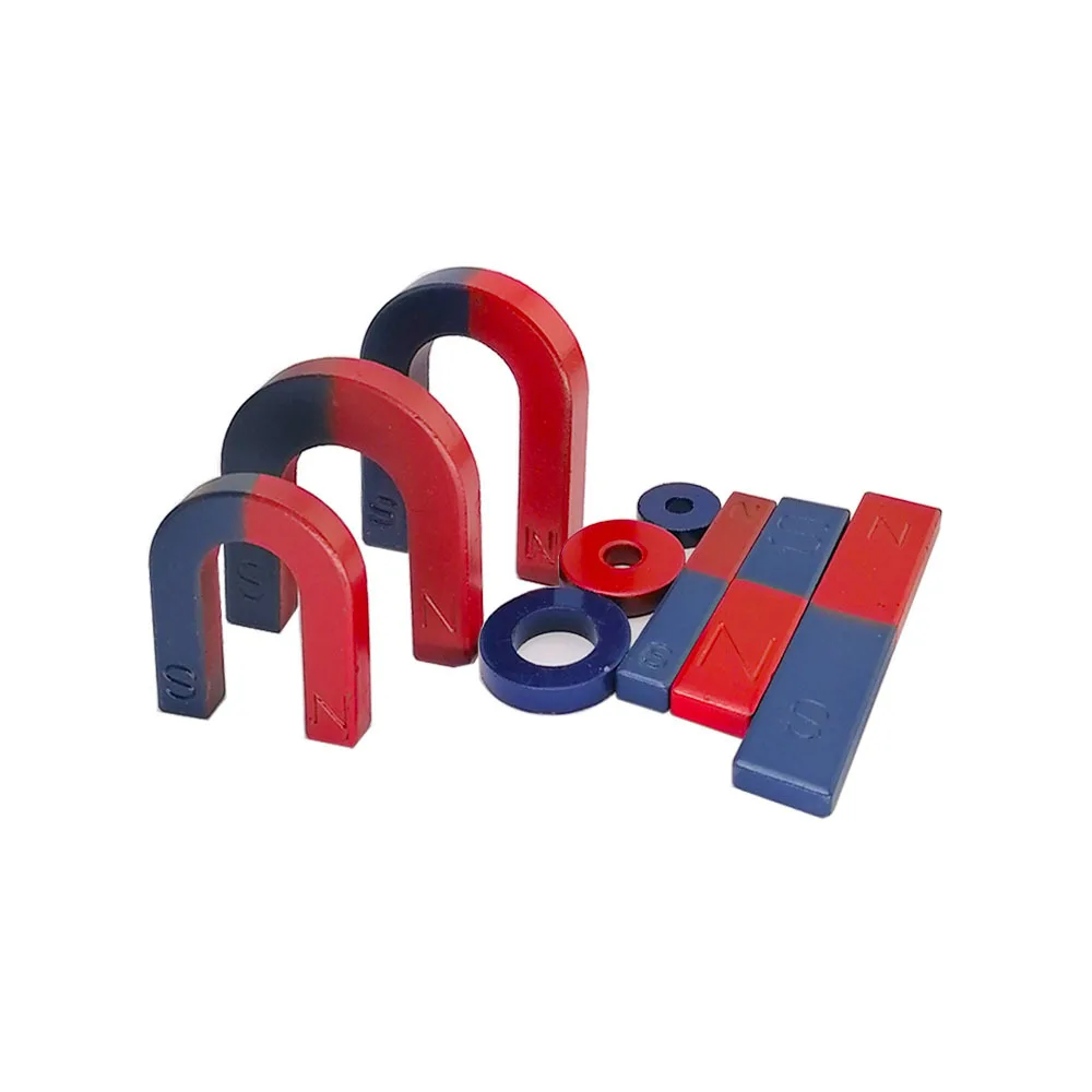 Factory Direct Sale N S Pole Marked For School Horseshoe Education Magnets U Shape Teaching Ferrite Magnet