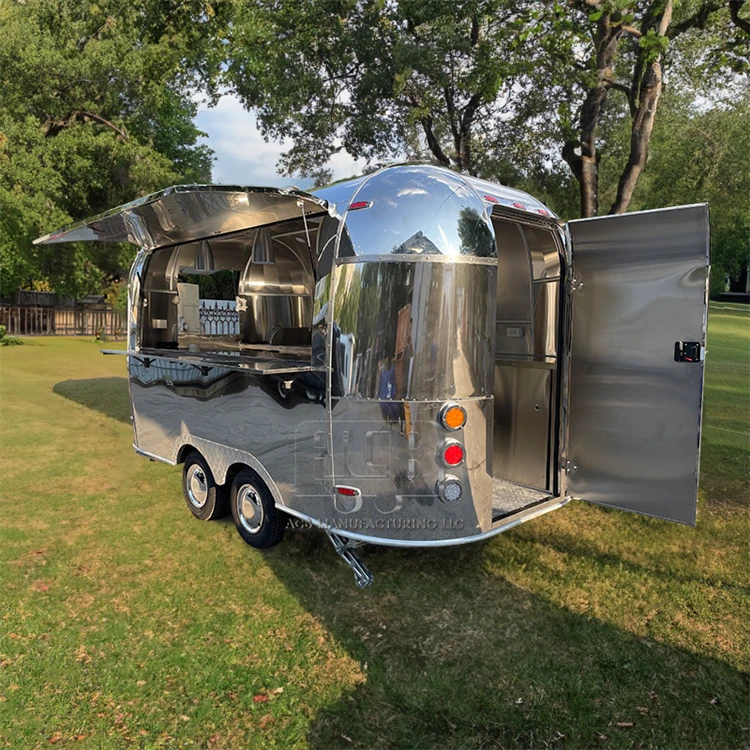 Лидер продаж прицеп для быстрого питания Airstream Новый австралийский грузовик/тележка крепа/кофе хлебобулочных и фермерских предприятий