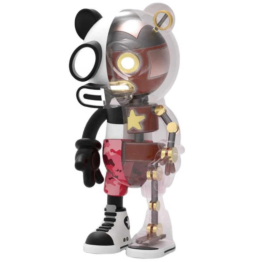 3D пластиковые мини-фигурки из ПВХ