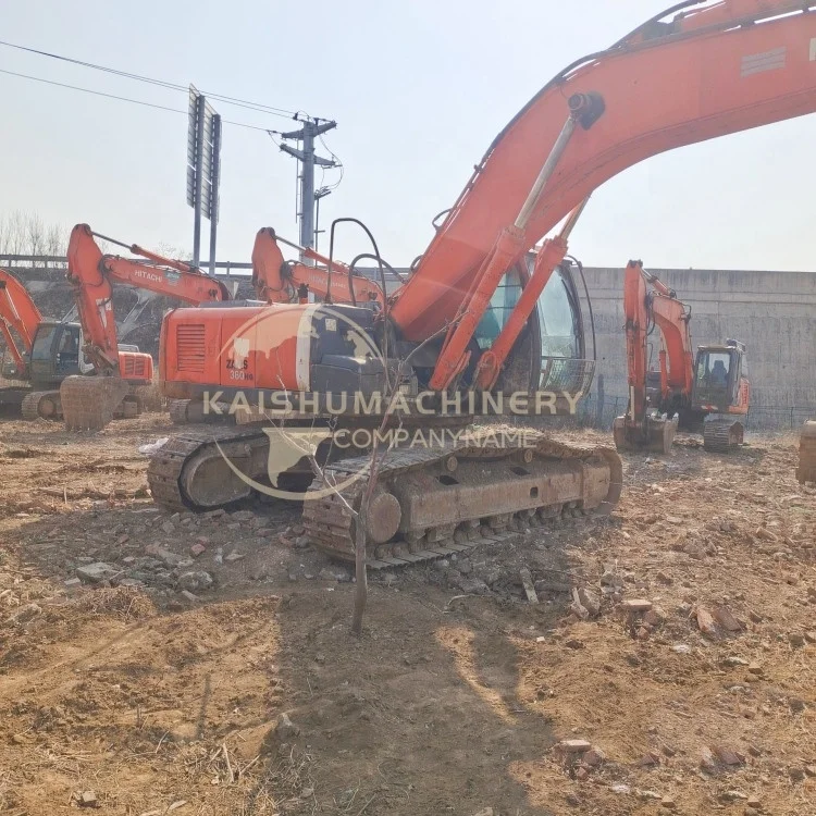 Бывший в употреблении японский экскаватор Hitachi 360H Большой размер Быстрая доставка Земляная движущаяся строительная
