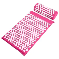 2021 New Item Hot selling Acupressure Mat and Pillow Set acupuncture mat for yoga body massage