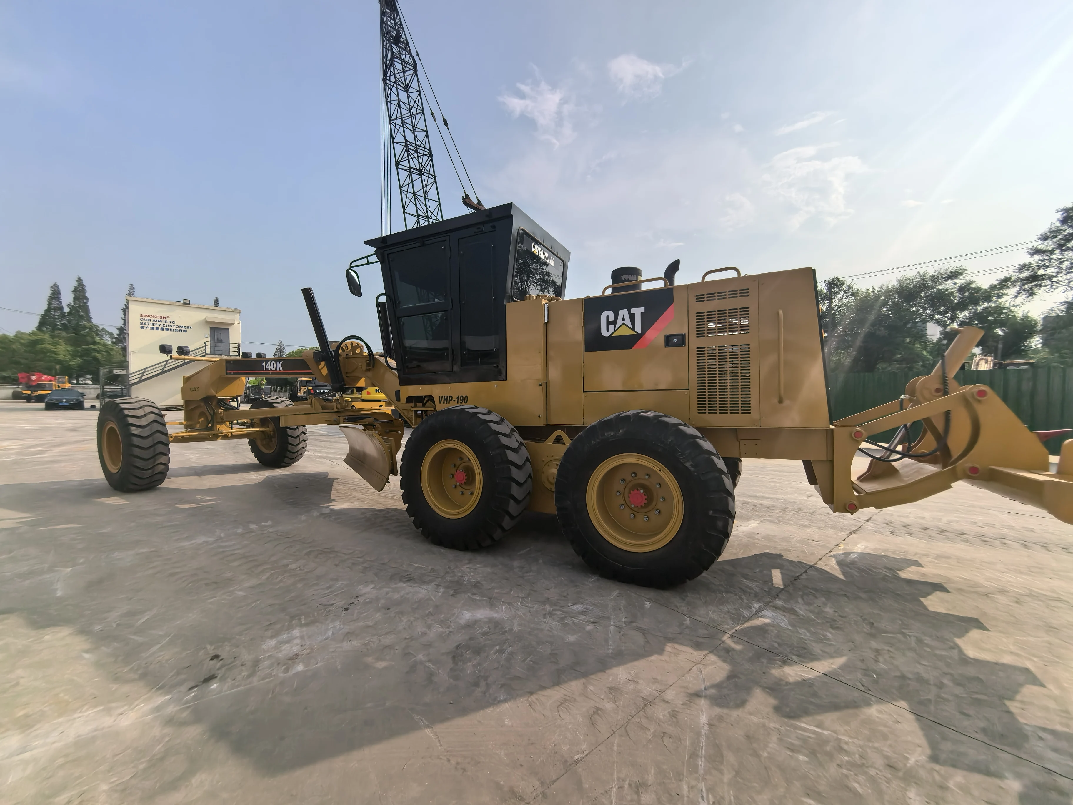 High quality used Caterpillar 140K motor grader popular CAT 140K grader on hot sale
