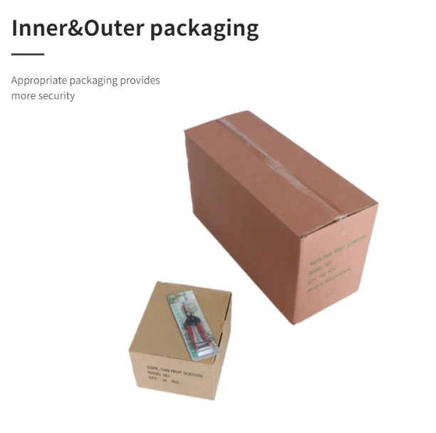 Garden Pruning Shears High Carbon Steel Blades Flower Cutting Garden Grape scissors