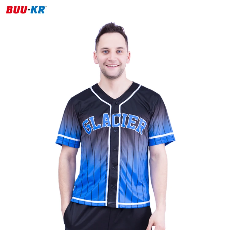 Buker Wholesale Custom Sublimated Team Name Logo Number Printing Sports Men Baseball Jerseys