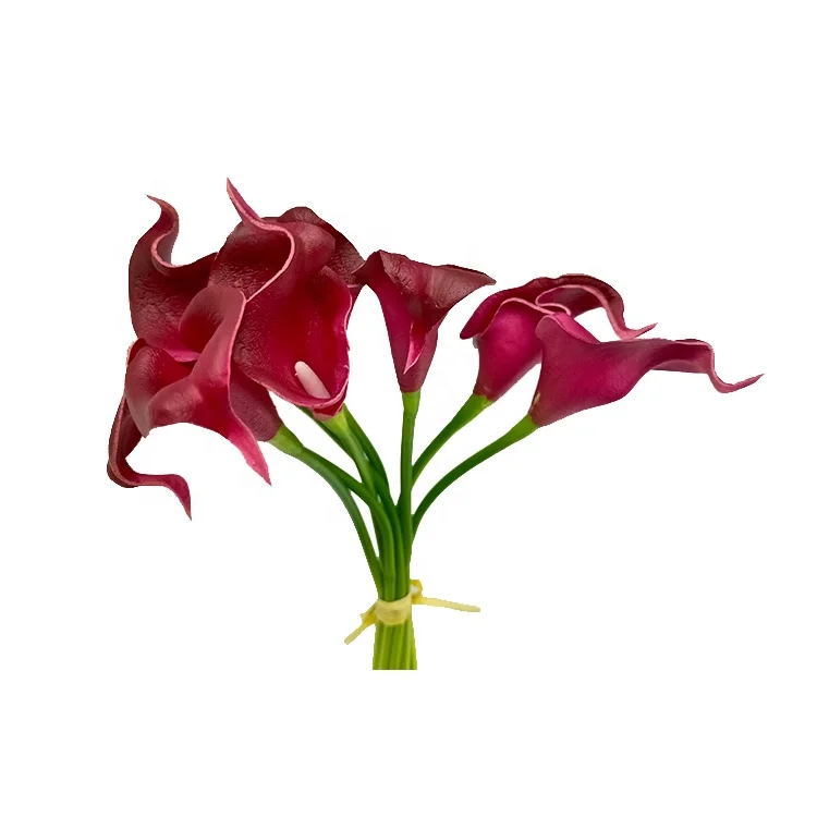 36cm Bouquet 8 Heads Real Touch Plants Durable Artificial Plastic Flowers For Decoration