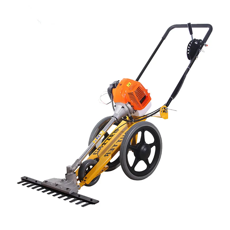 
Hand push brush cutter 