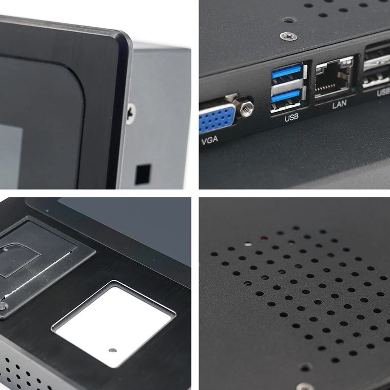 Industrial IP65 waterproof 10.1 10.4 inch outdoor touch screen pc with rfid NFC Barcode scanner rugged panel pc computer