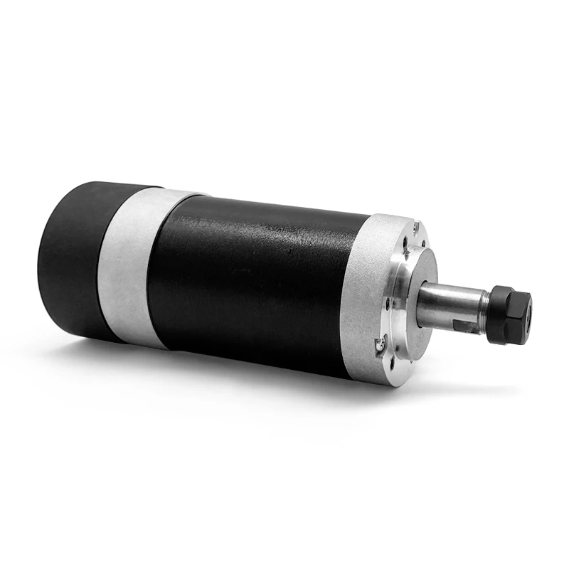 12000rpm 500W ER11 Spindle Motor Small Air cooled Brushless Dc Motors Motorized Table Cnc Spindle Motor