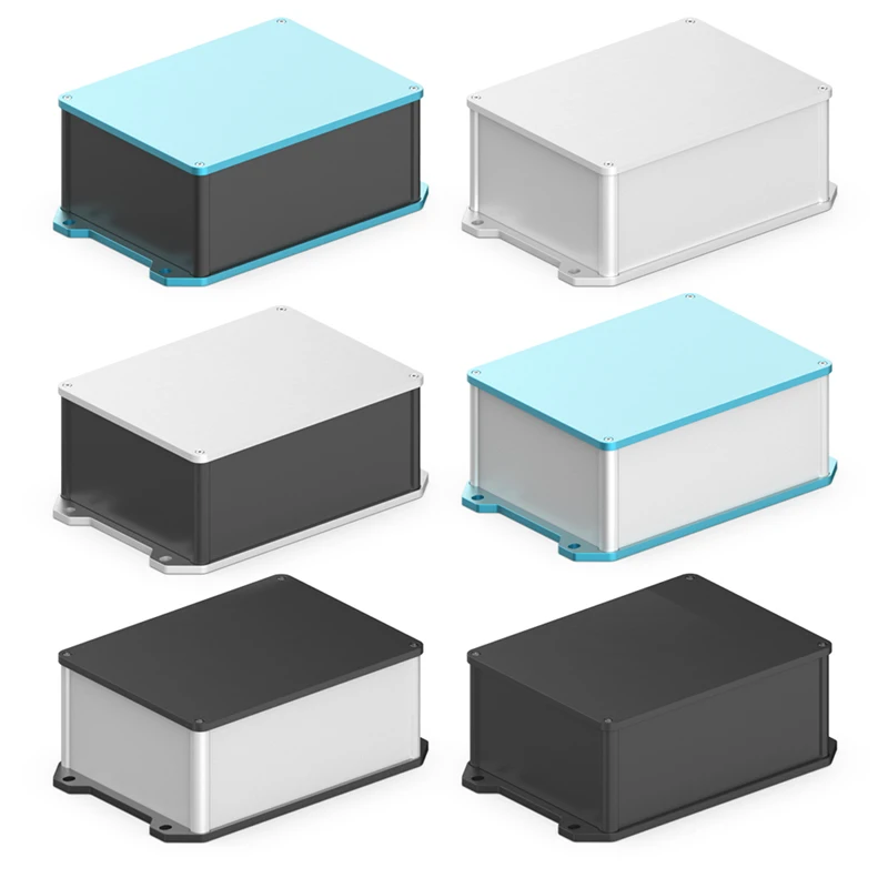 YOUGU L10A 200*150mm Environment Monitoring Custom Box Aluminum IP68 Waterproof Enclosure Junction Box