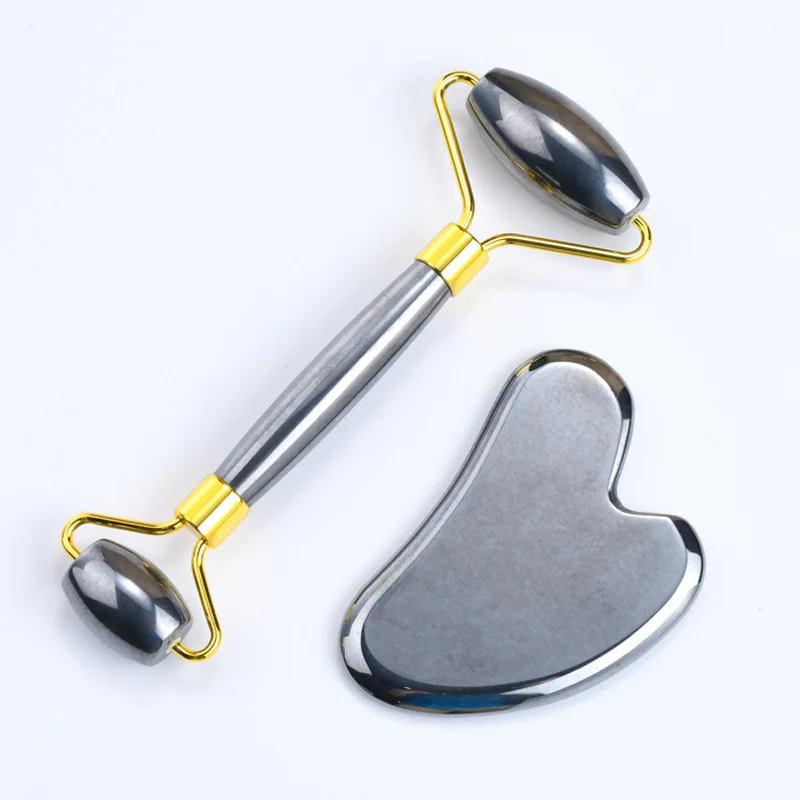 Terahertz Therapy Tool Terahertz facial roller and guasha set Treatment Facial Massage Tools