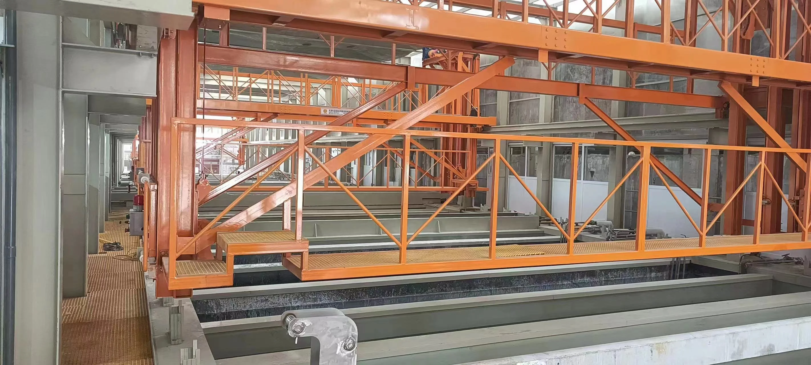 Hot sale automatic aluminium anodizing machine for aluminum profile