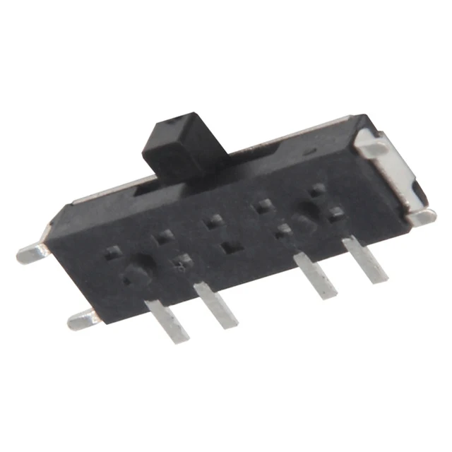  Миниатюрный переключатель слайдов MSK13C01 8 контактов 1P3T SP3T ON-ON прямоугольный коммутатор печатных плат SMT /