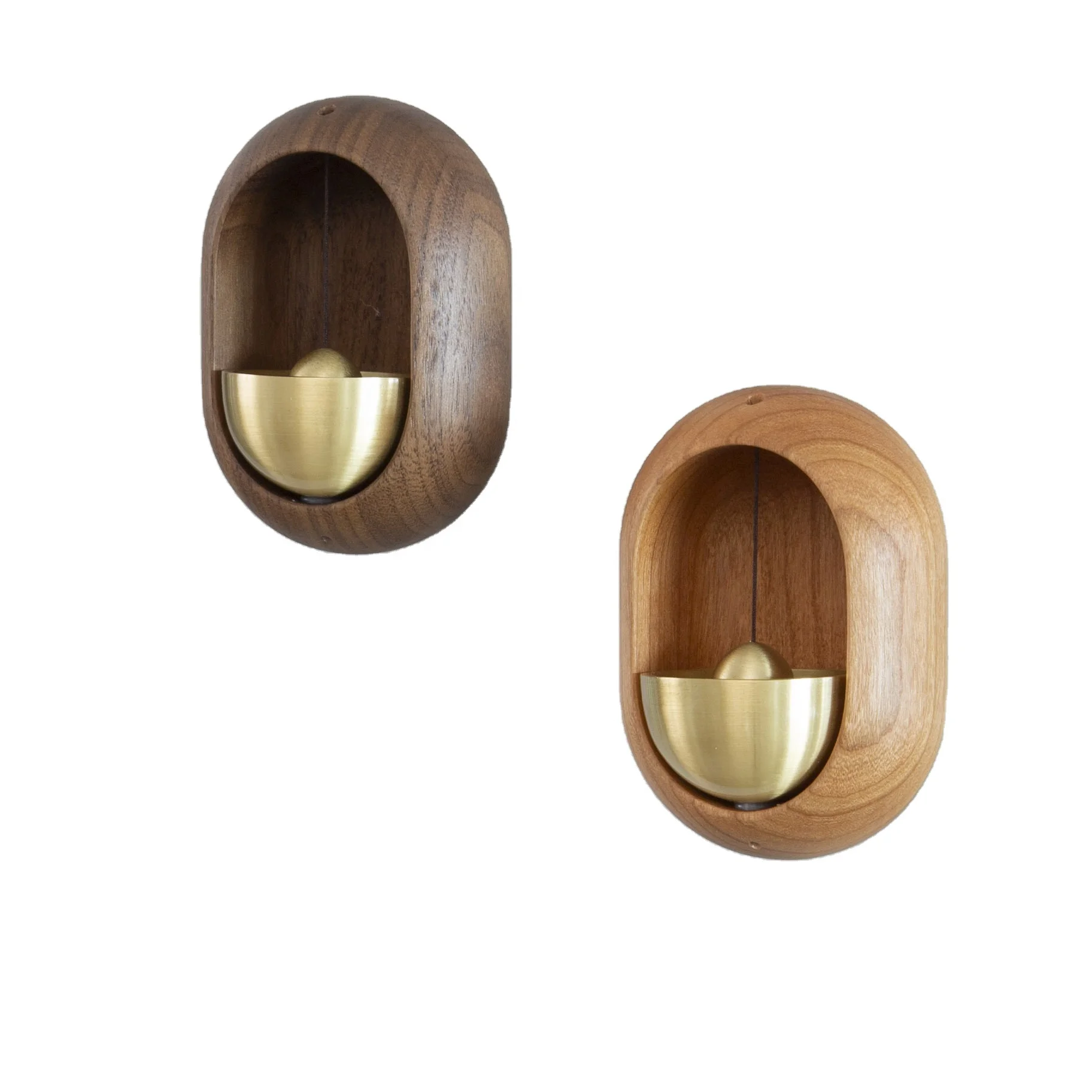 Solid Wood Door Ornament Pendant Bell Small Household Door Wind Chimes