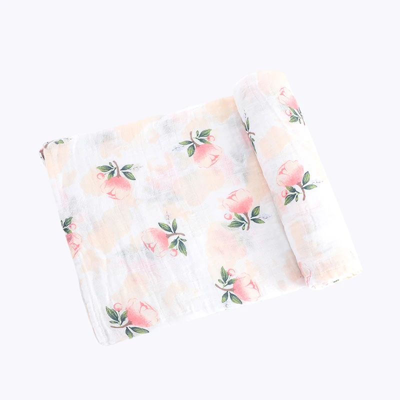 Factory Direct Sale Cotton Gauze Printed Bib Diaper Fabric Baby Sports Bandage Saliva Towel Cloth