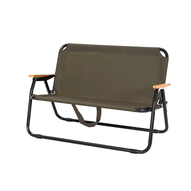 Двойной складной стул для кемпинга и пляжа