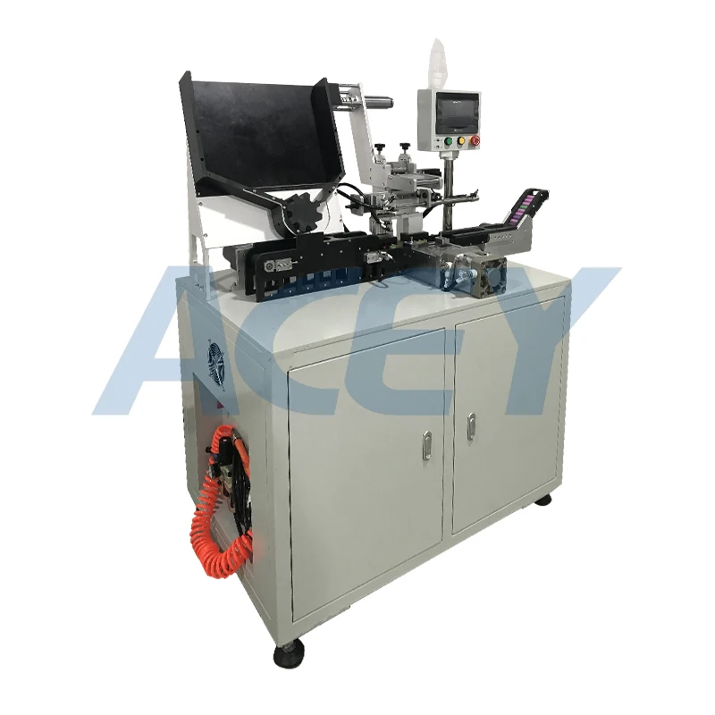 Battery Pack Automatic Sticker Labeling Machine For Pasting Barley Paper On Cylindrical Batteries