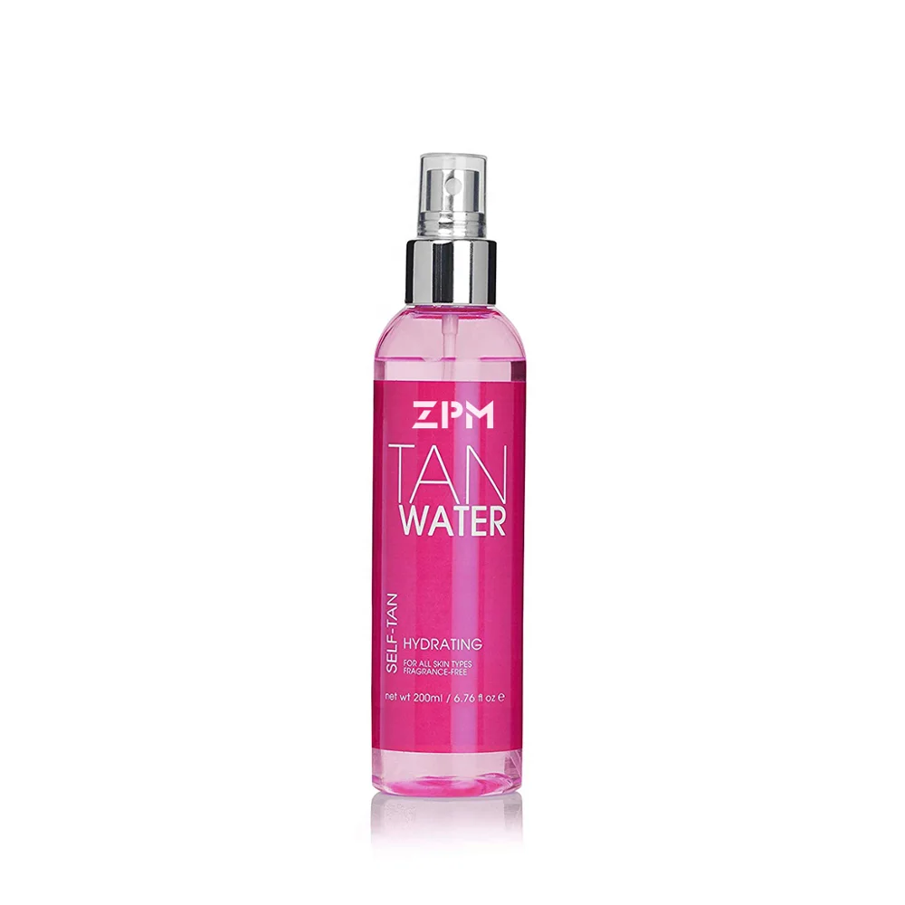 ZPM OEM/ODM Private Label Hot Sale Natural Tanning Spray Sun Tan Oil Spray Tan Solution Super Dark Competition Color Base Coat