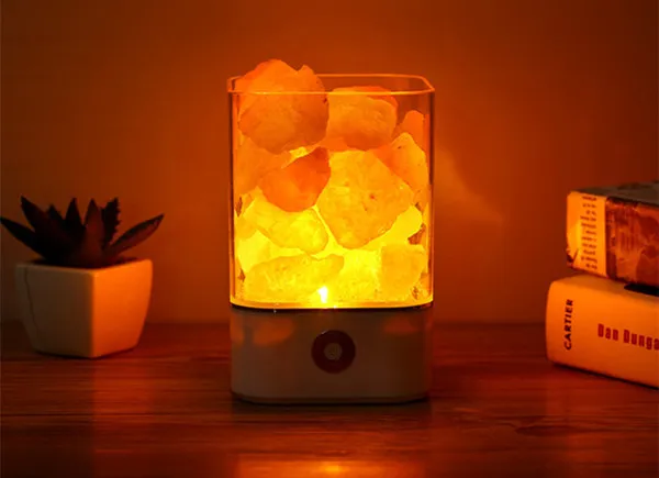 Новые товары USB-лампа из гималайской соли с натуральным