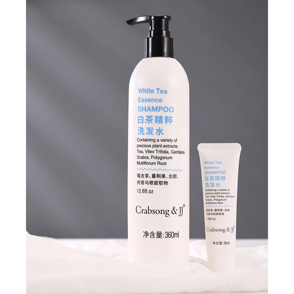 Crabsong&JJ 5 Star Customized Size Bottles Tube Soap Hair Shampoo And Conditioner Hotel Amenities