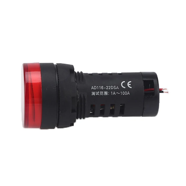 AD16-22DSA 1A ~ 100A индикатор Тока СВЕТОДИОДНЫЙ сигнального оборудования