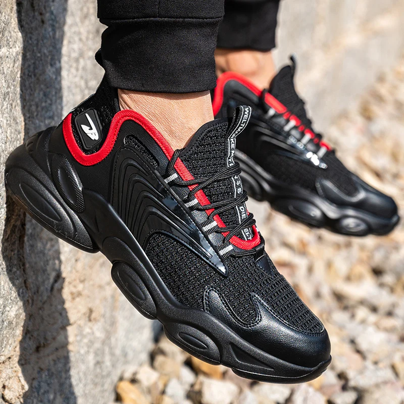 New Steel Toe Anti Smashing Anti Piercing Soft Breathable Wear Resistant and Non Slip Safety Shoes for Men