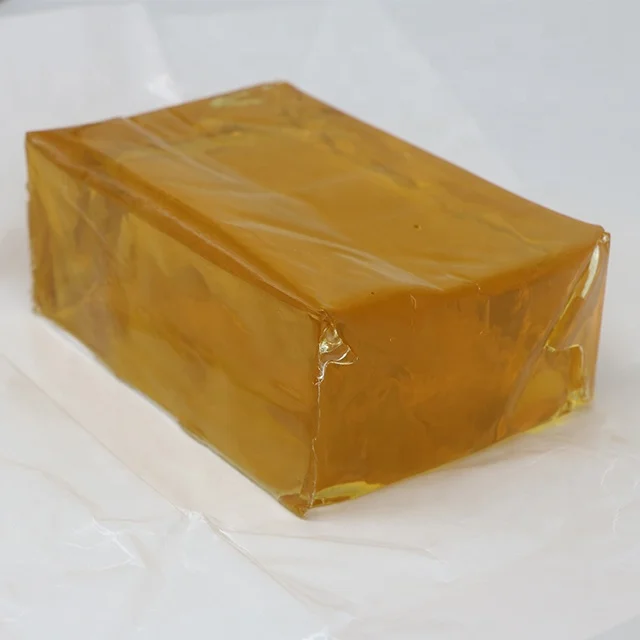 Jelly glue Translucent yellow hot melt glue block for furniture edge sealing pressure sensitive adhesive