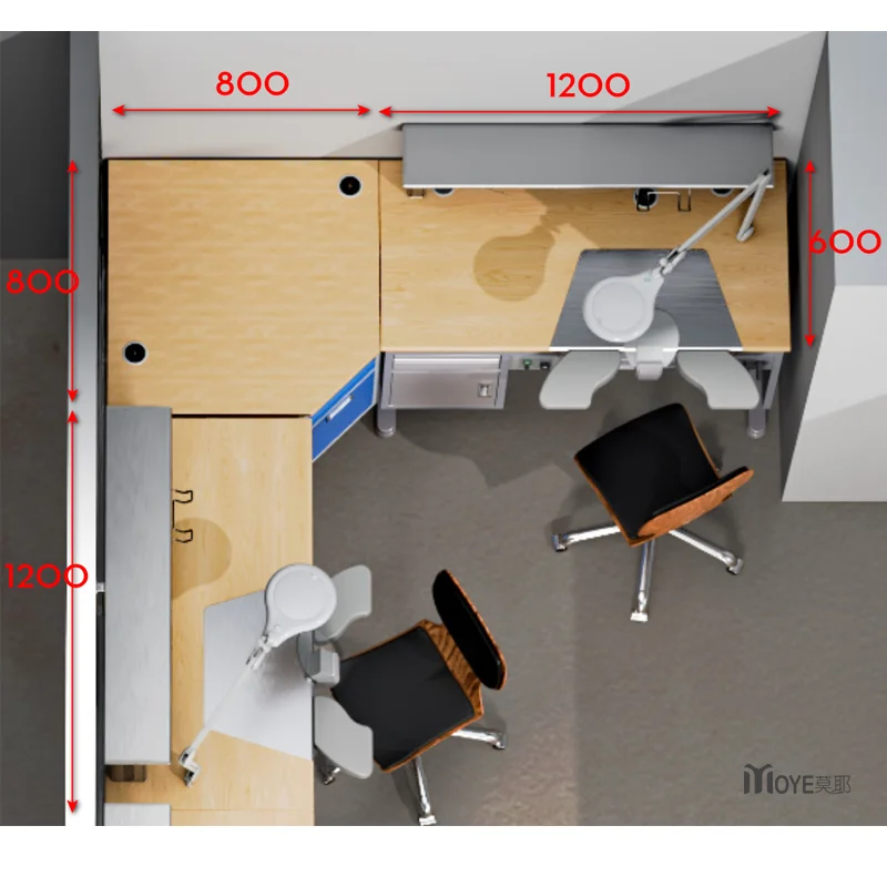 Хит продаж 1 8 метров оборудование для стоматологической лаборатории рабочего места лабораторный мраморный стол мебель стеклянная лампа стоматологическая лабораторная скамья