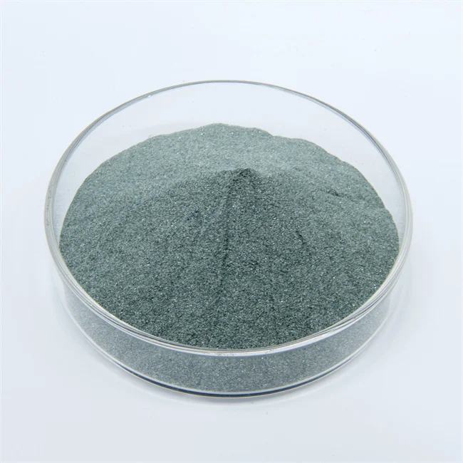 Haixu Abrasives Factory Price of Green Silicon Carbide sand for Sandblasting
