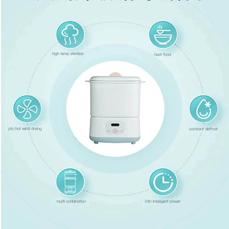 Multi-function Wholesale Baby Bottle Steam Sterilizer Intelligent Baby Bottle Electric Steam Sterilizer And Dryer