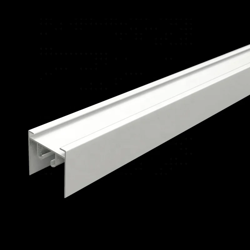 Порошковое покрытие, алюминиевая вертикальная потайная направляющая