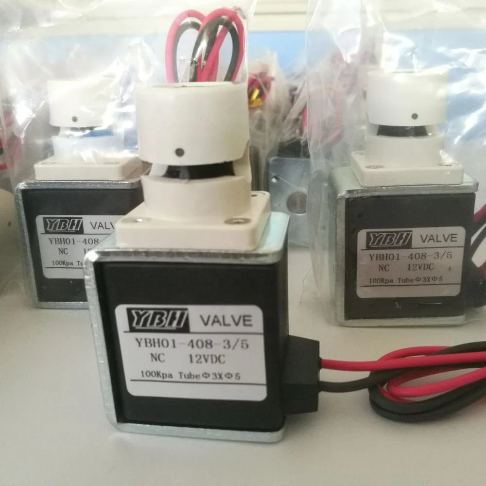 Normal Closed Type Solenoid Pinch Valve With Sanitary Class Tube 24VDC Use For Beverage Machine