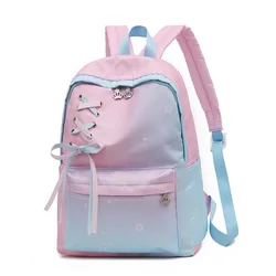 2023 new high quality backpacks hot sellers Gradient backpack Pink galaxy girl backpack for children school bags