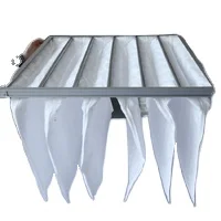 F6 Filter Medium effect dust removal pocket filter fiberglass media bag filter f7 f8