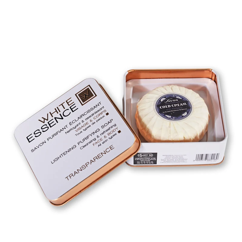 Different Styles Custom Food Grade Square Small Metal Tin Box Candle Tins Can Case