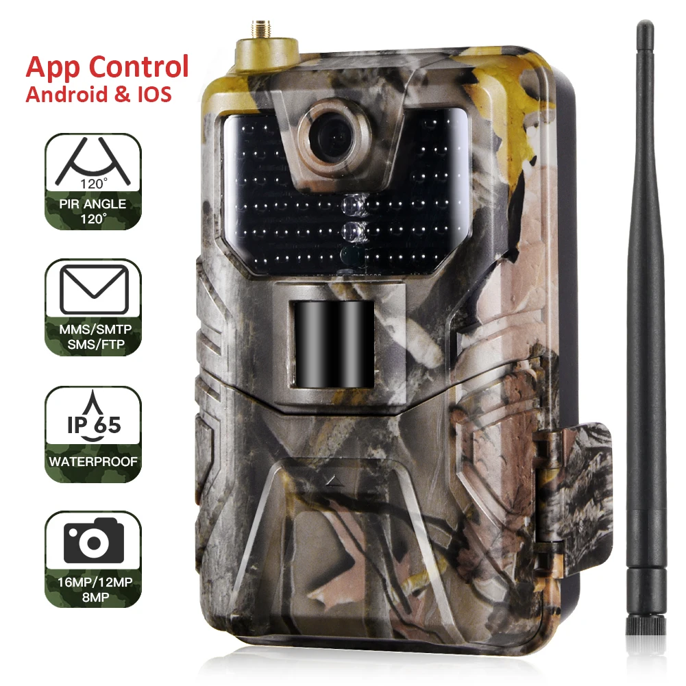 
Suntek New APP 4G LTE 1080P Wireless 4g Hunting Camera 4g Wildlife Trail Camera HC-900LTE With Cloud 