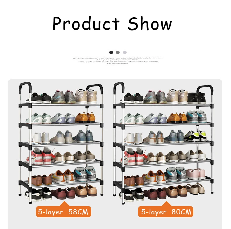 storage rack 6 layers shoe rack cabinet foldable organizer display shoe rack cabinet