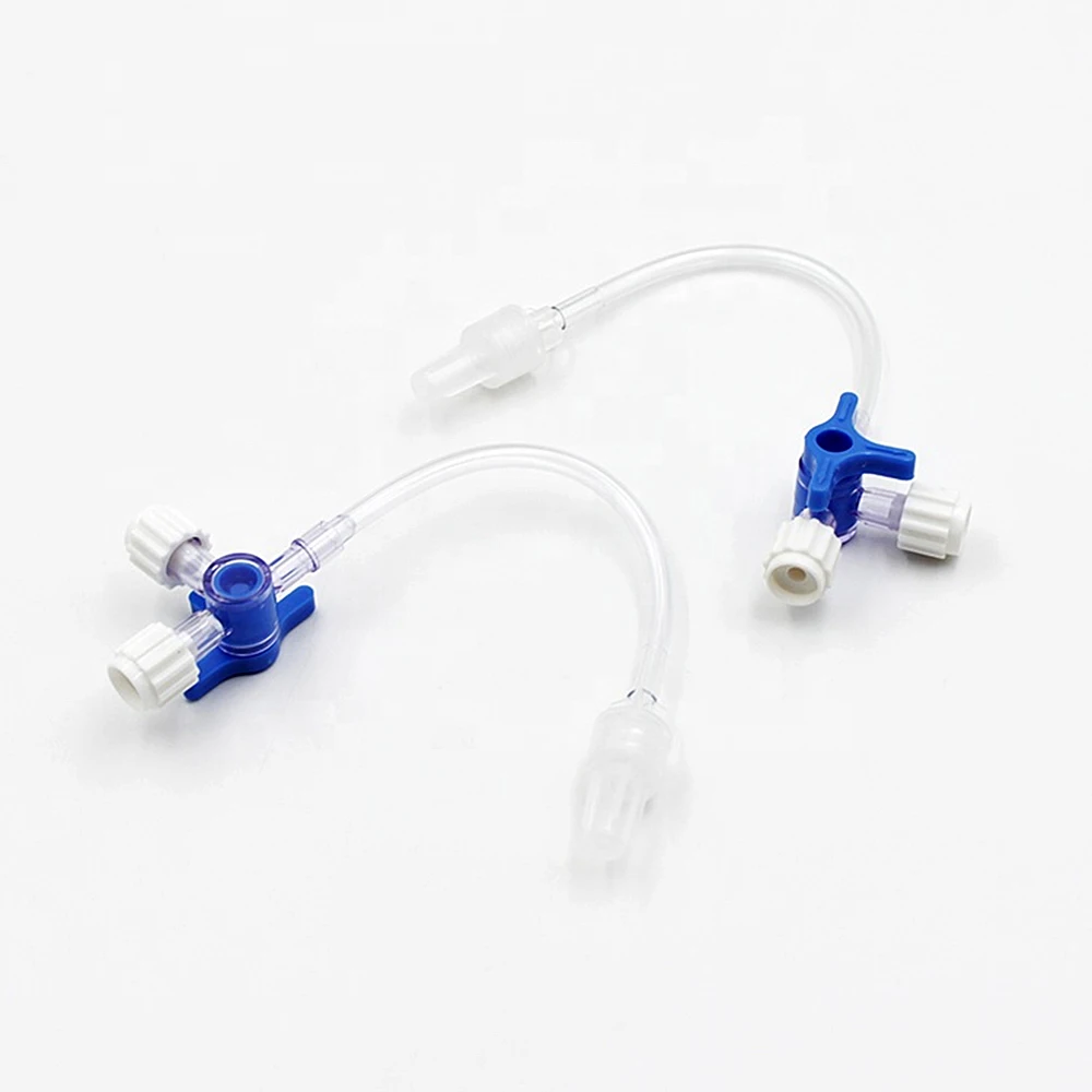 Medical Use Three-way valve With Extension Tube