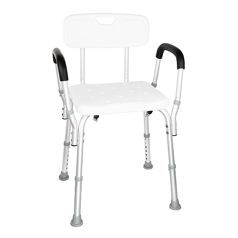 Health care supplies adjustable shower chair used bathing chairs old people assistive device bath bench