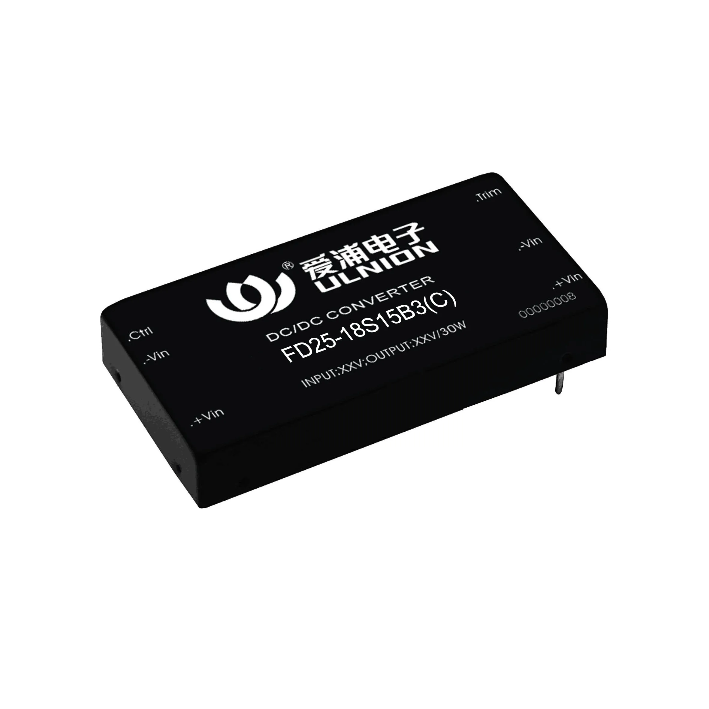 25W Isolated DC Converter 24V 48V to 3.3V/5V/12V/15V/24V Converter Module