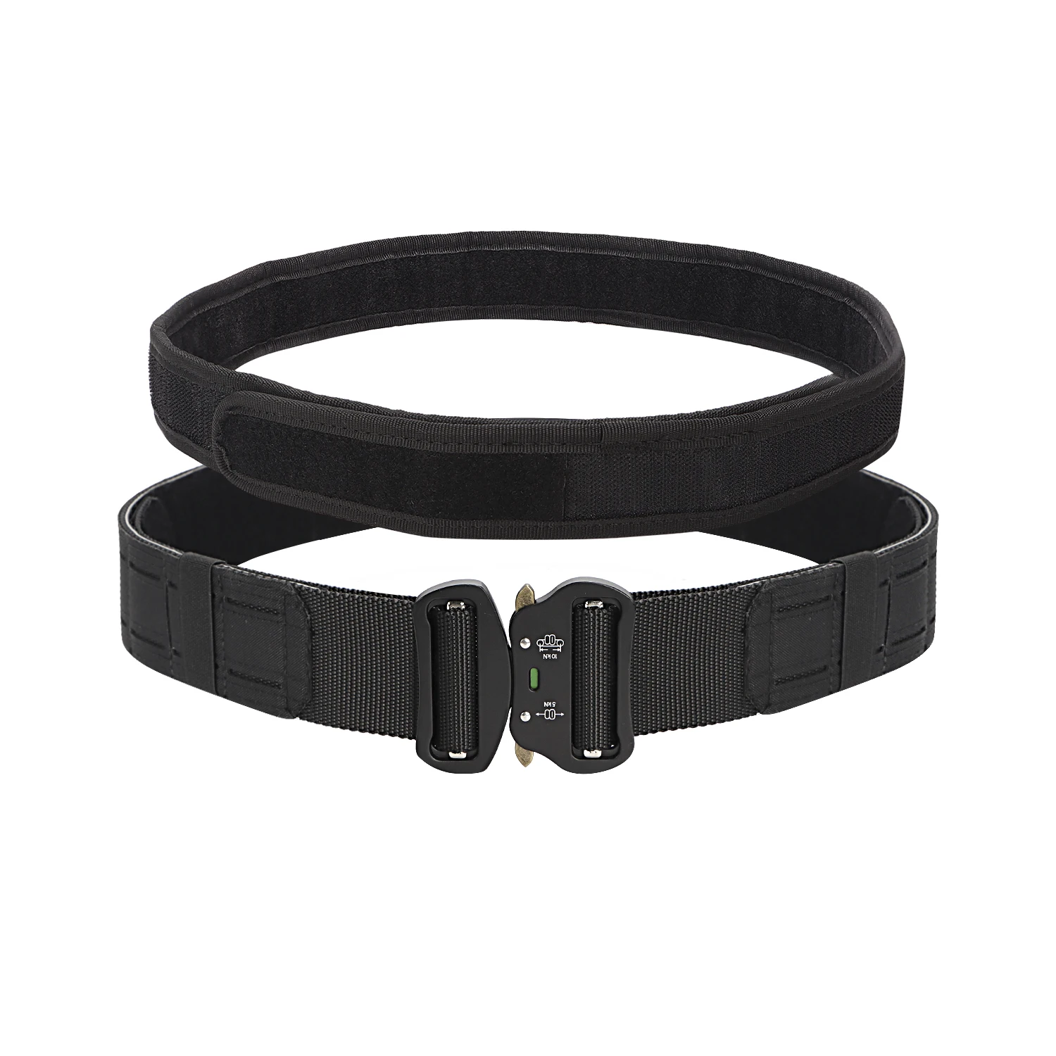 High Quality Double Side Metal Buckle Quick Release Nylon Tactical Belt For Men
